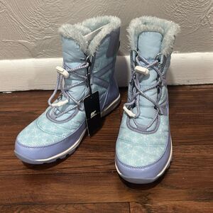 SOREL WHITNEY KIDS FROZEN ELSA EDITION BOOTS SIZE 6